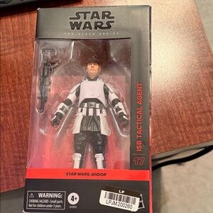 Star Wars Black Series ISB Tactical Agent with White and Black Armor